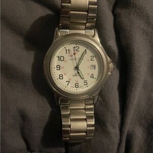 EZC78654W ADVANCE Watch-It Quartz Watch Dial Stainless Bracelet Luminous Hands